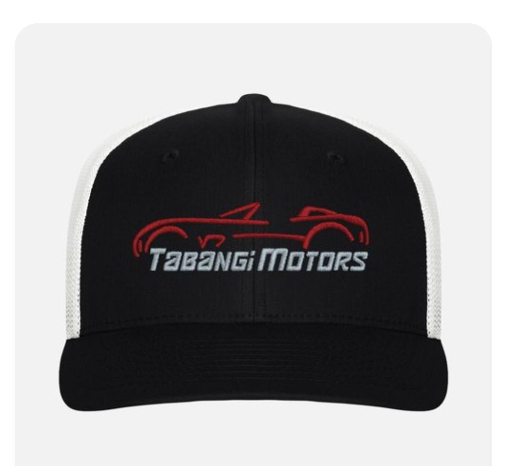 Trucker Cap (Black/White)