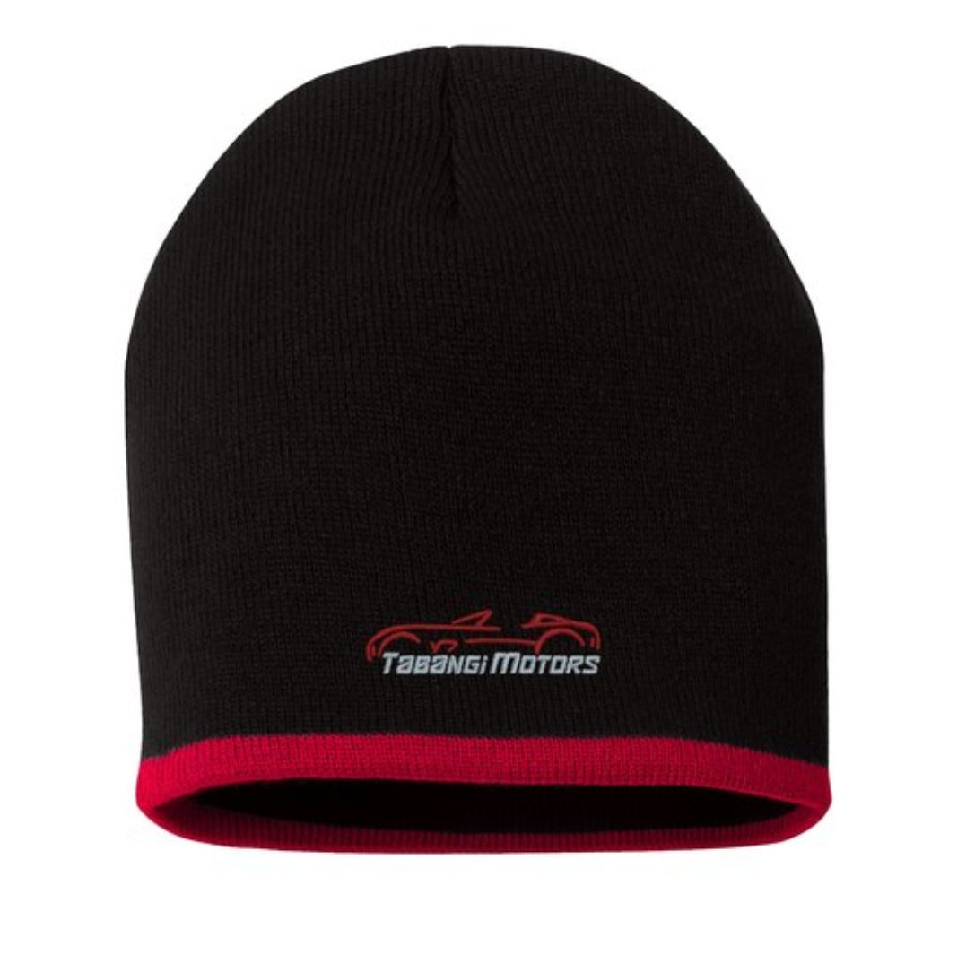 Beanie (Black/Red Trim)