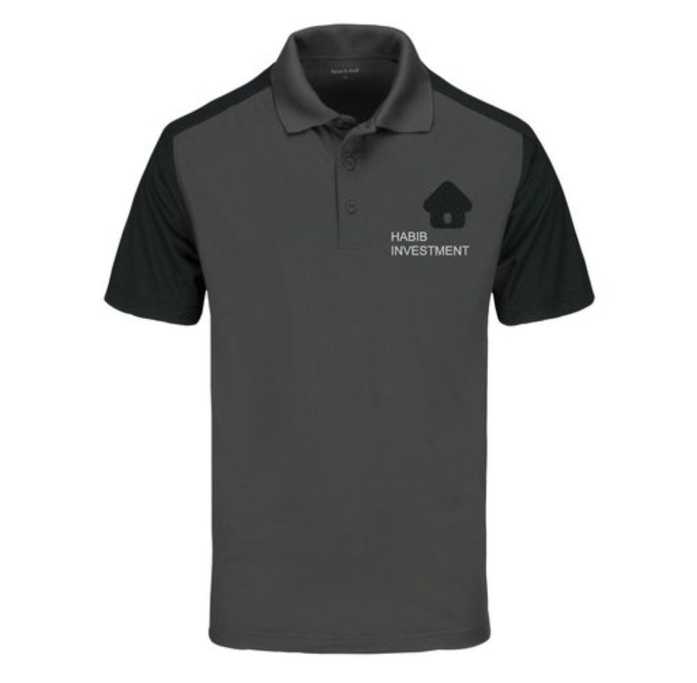 Polo Shirt (Grey/Black)