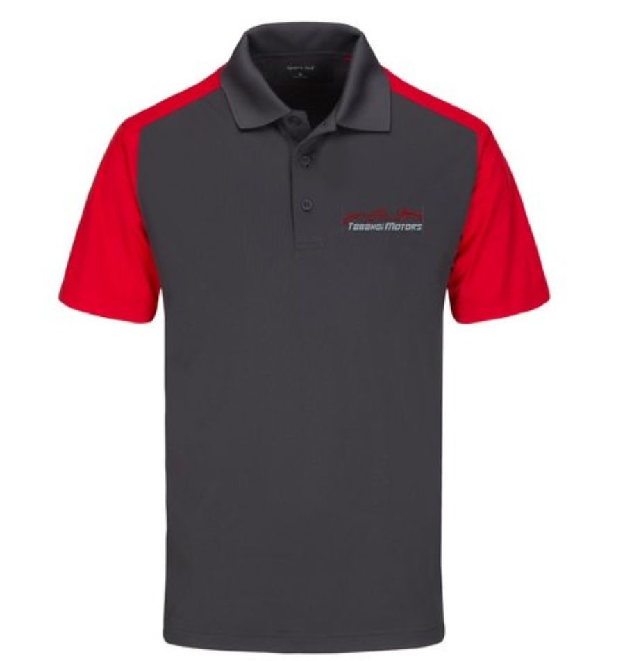 Polo Shirt (Grey/Red)